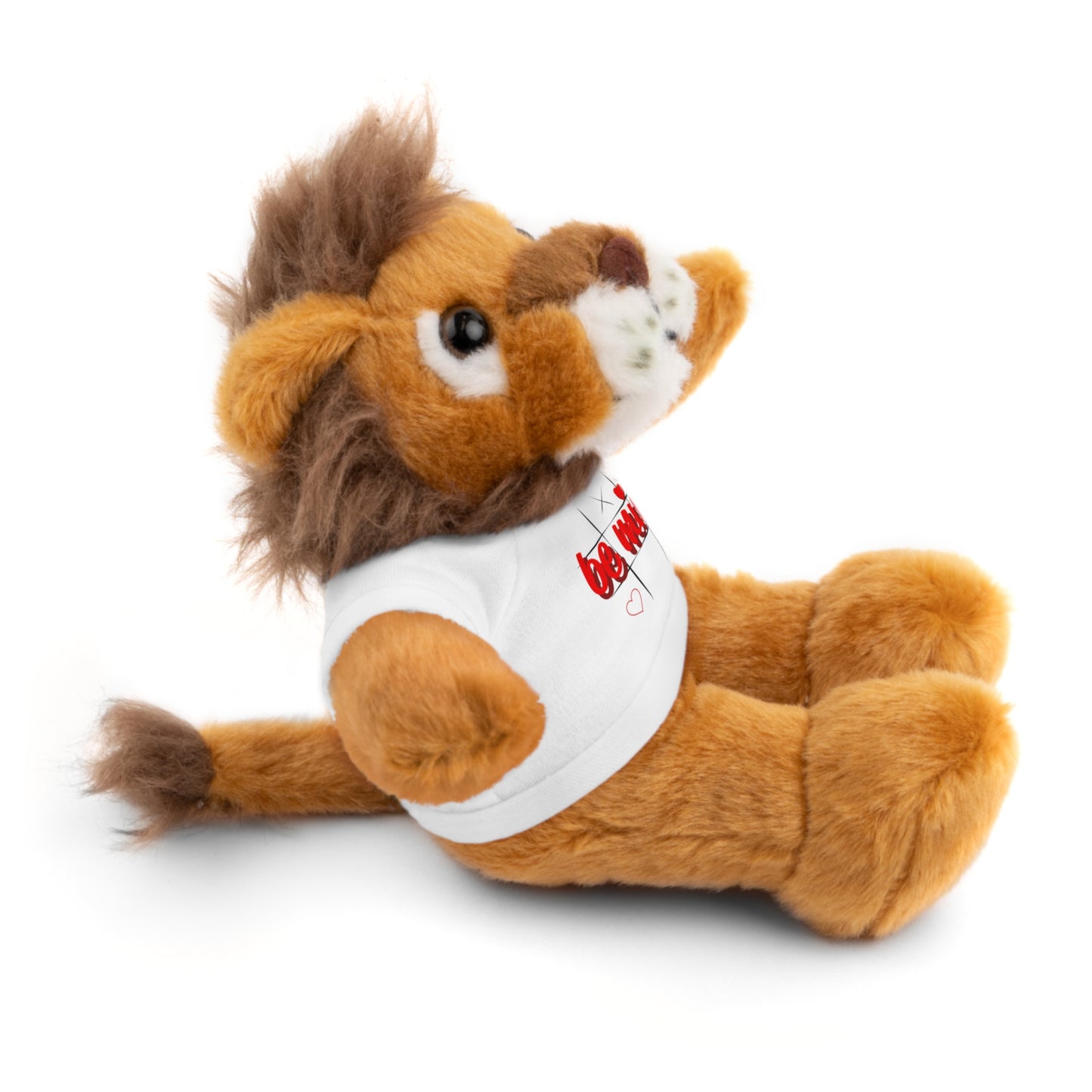 Loveable Stuffed Animal with 'Be Mine' Tee – Perfect Gift for Valentine's Day