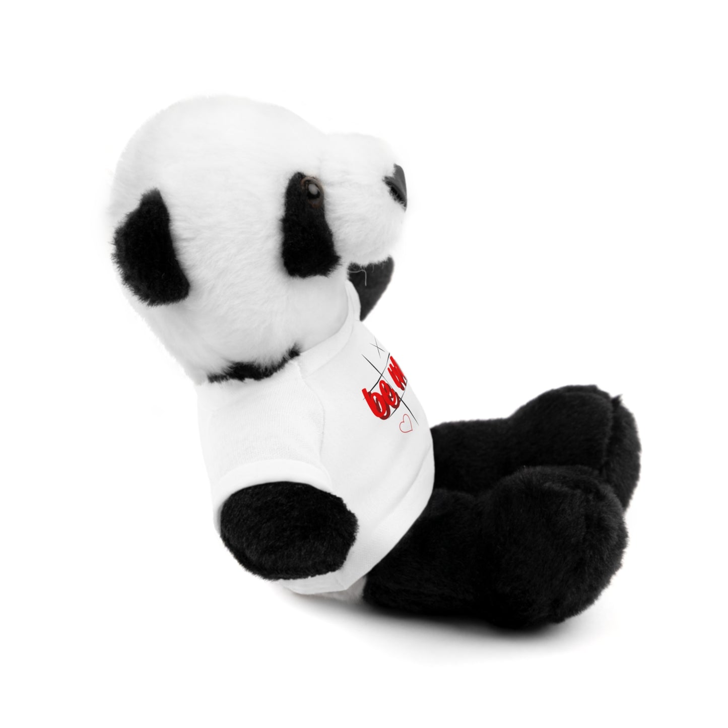 Loveable Stuffed Animal with 'Be Mine' Tee – Perfect Gift for Valentine's Day