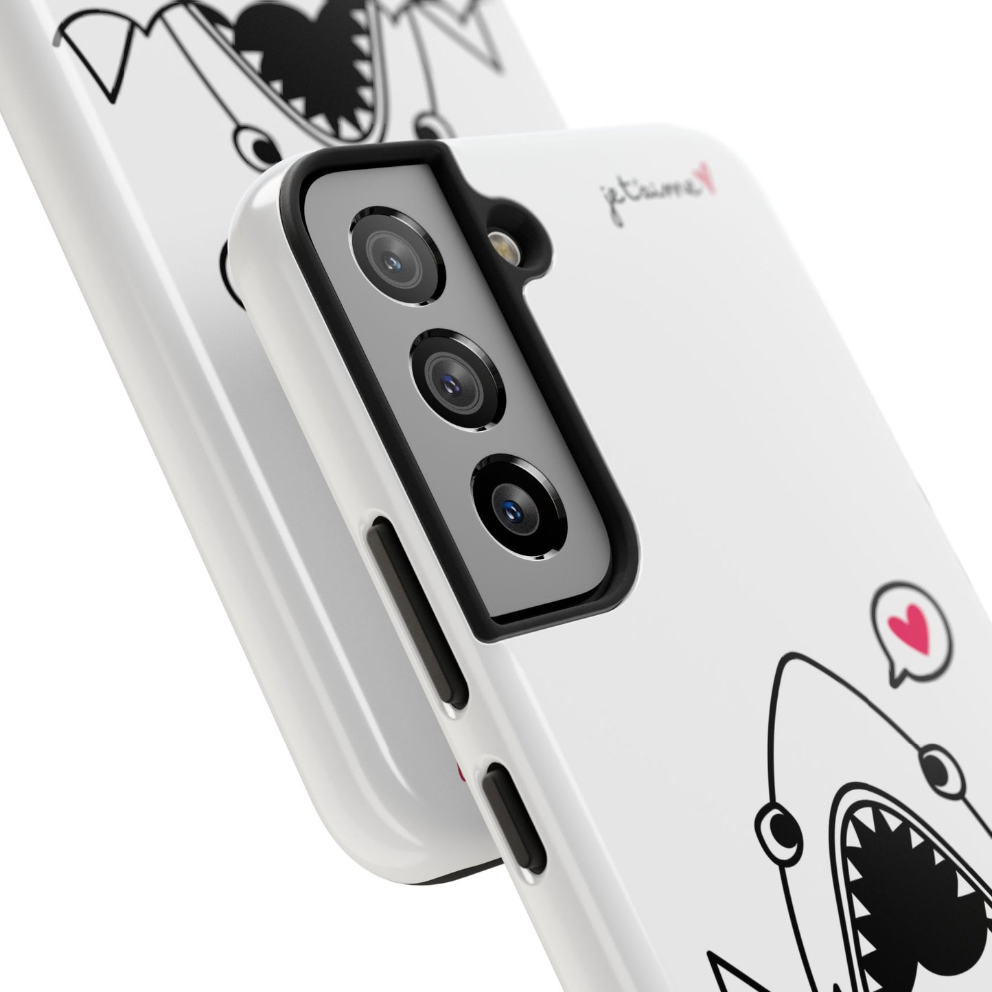 Shark Phone Case - 'NOM NOM' Design