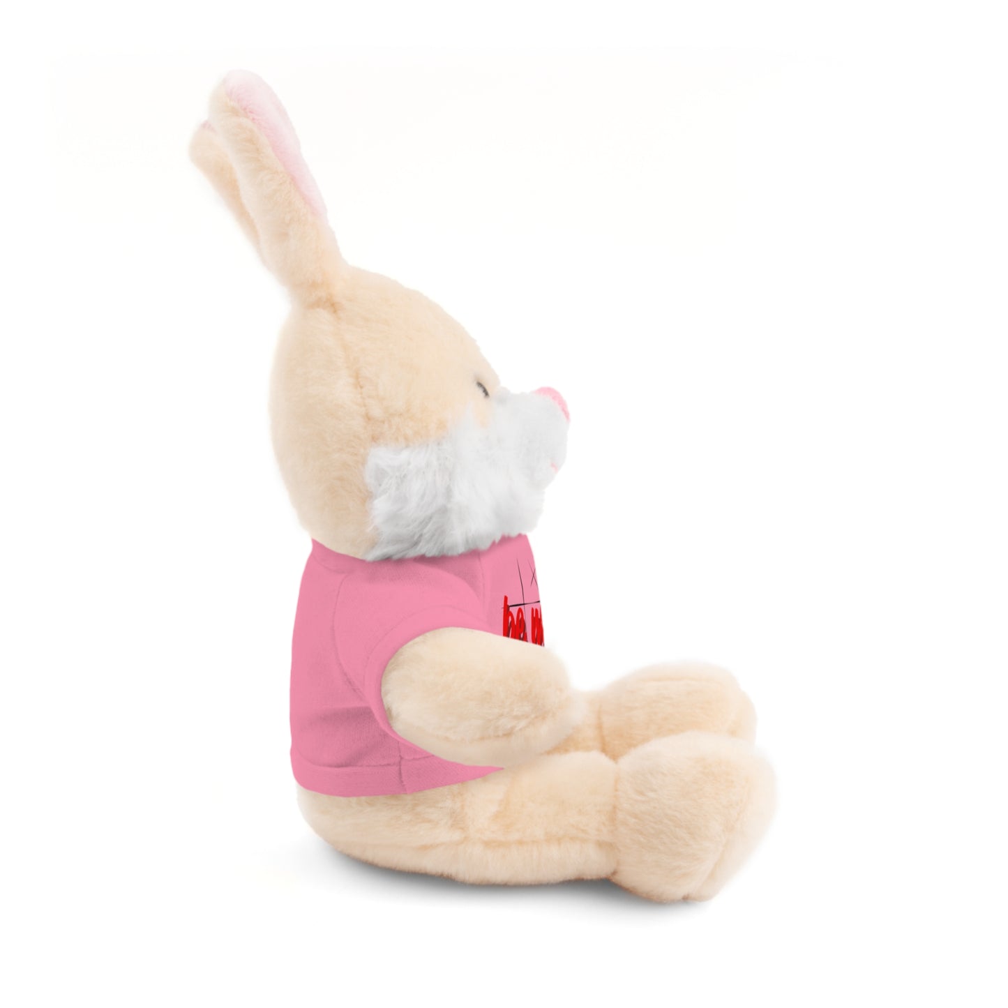 Loveable Stuffed Animal with 'Be Mine' Tee – Perfect Gift for Valentine's Day