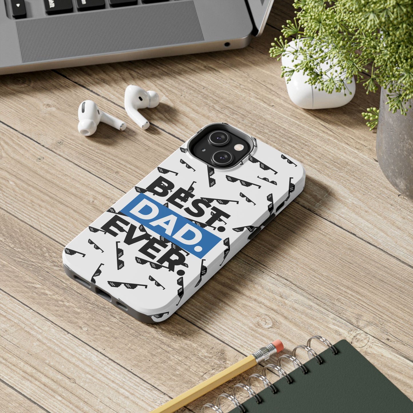 Best Dad Ever Tough Phone Case - Durable & Stylish for Father's Day