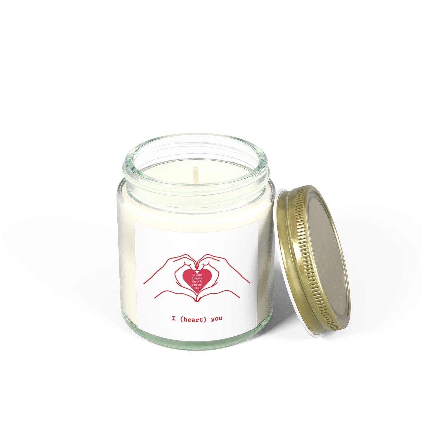 Scented Candles, Coconut Apricot Wax (4oz)