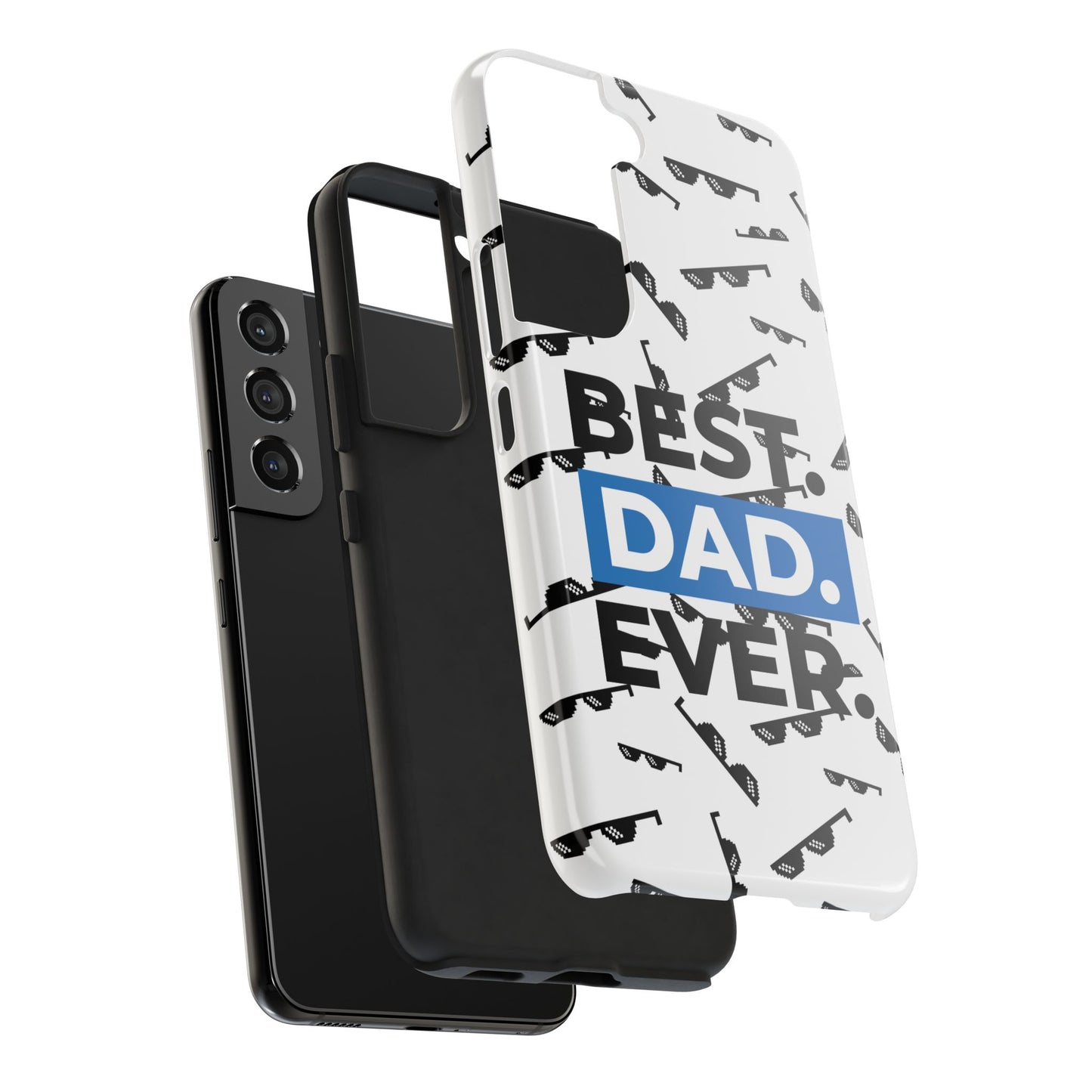 Best Dad Ever Tough Phone Case - Durable & Stylish for Father's Day