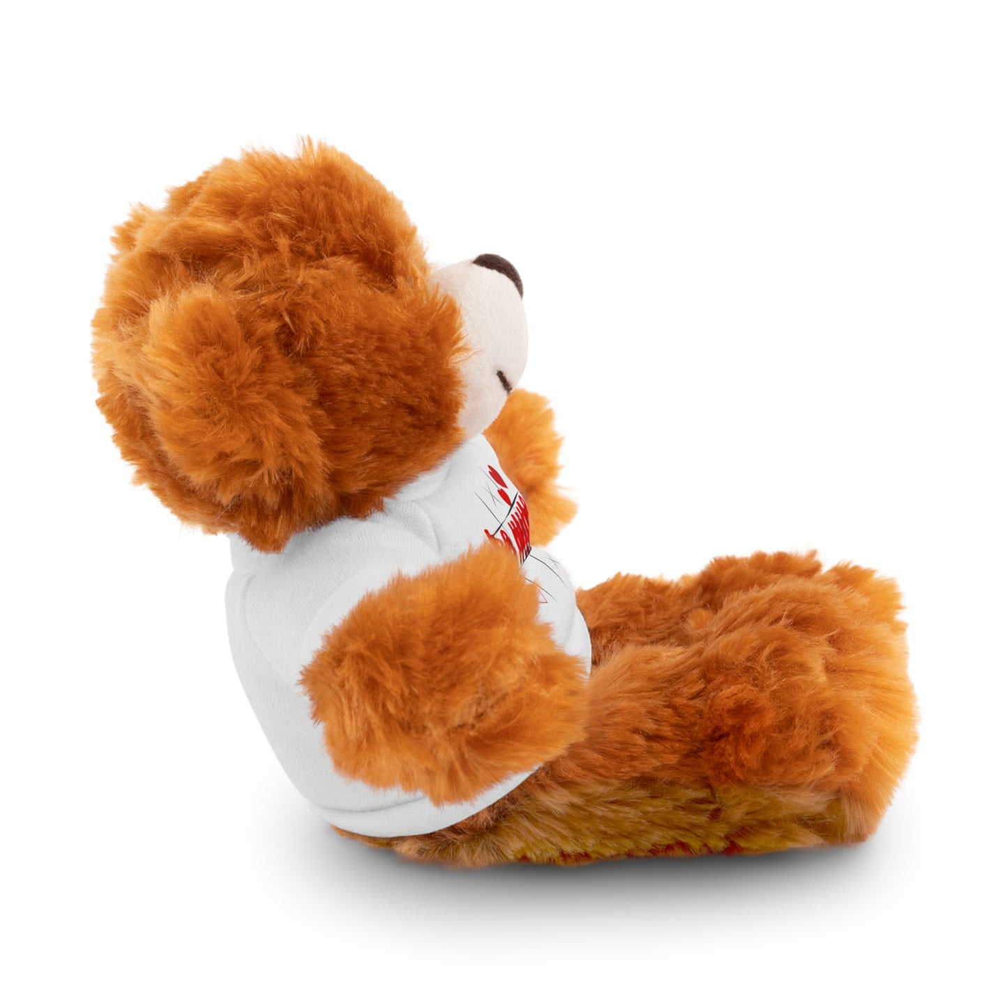 Loveable Stuffed Animal with 'Be Mine' Tee – Perfect Gift for Valentine's Day