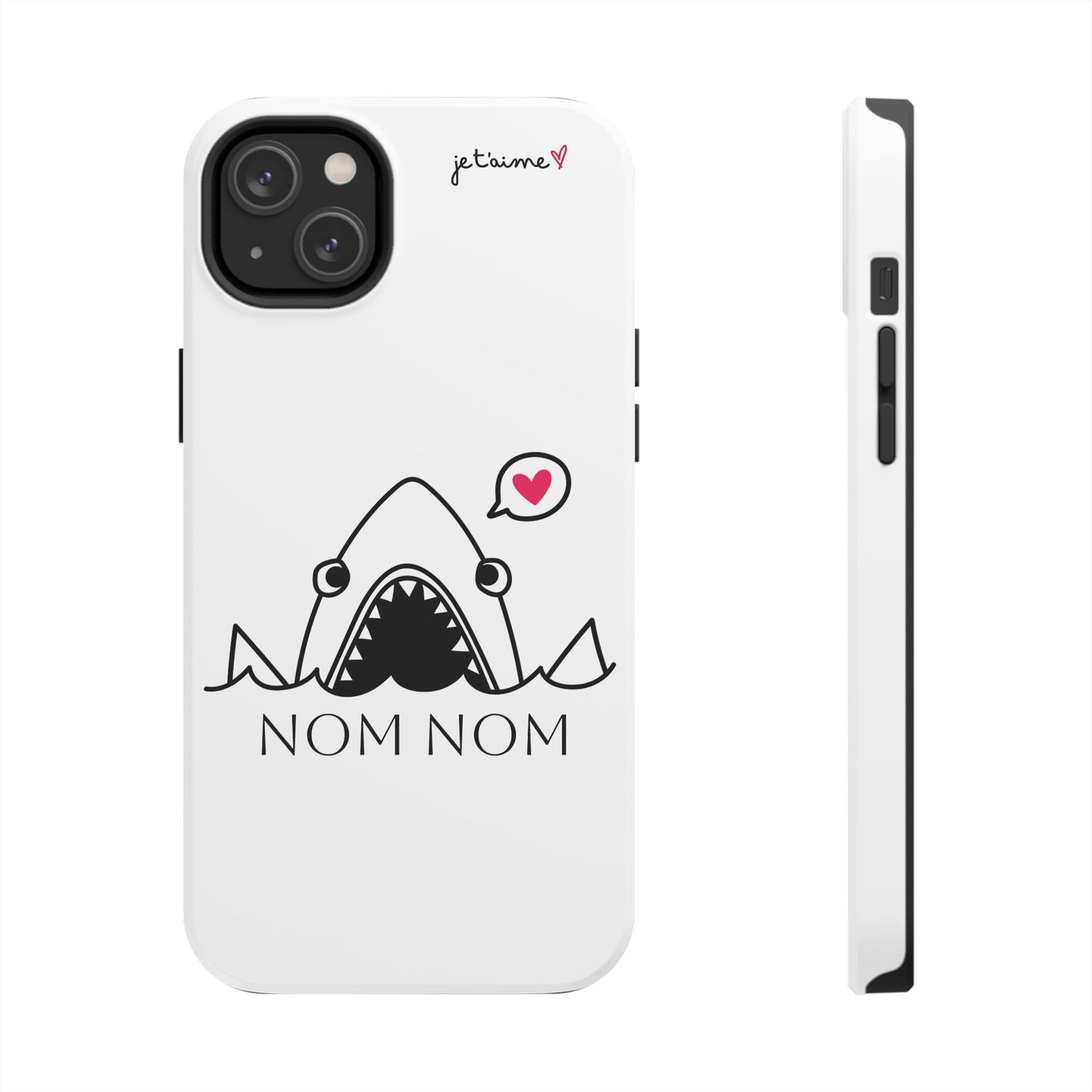 Shark Phone Case - 'NOM NOM' Design