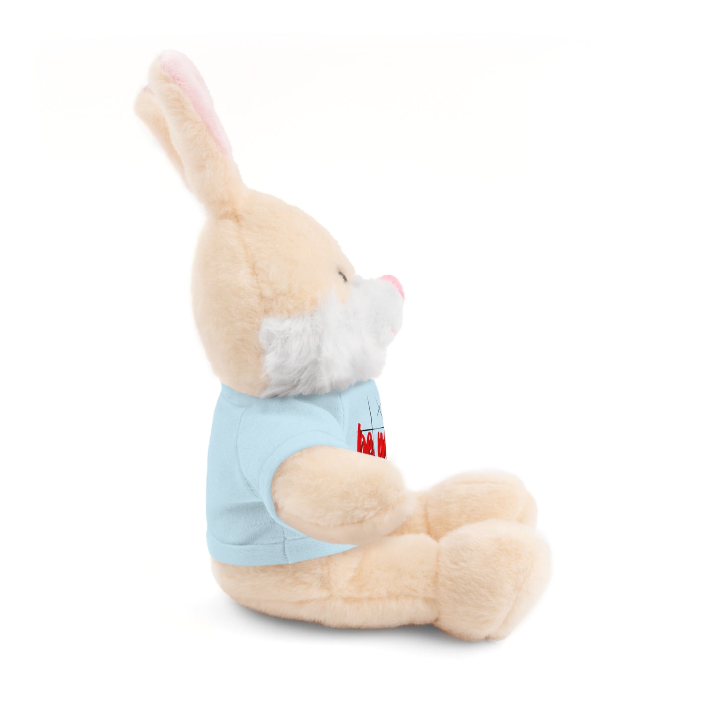 Loveable Stuffed Animal with 'Be Mine' Tee – Perfect Gift for Valentine's Day