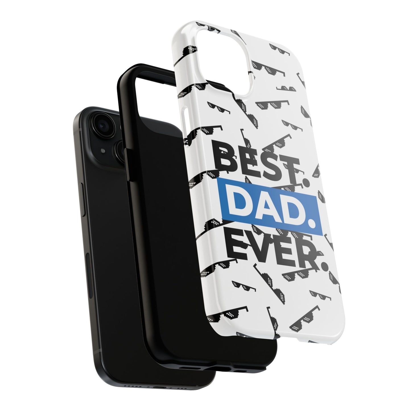 Best Dad Ever Tough Phone Case - Durable & Stylish for Father's Day