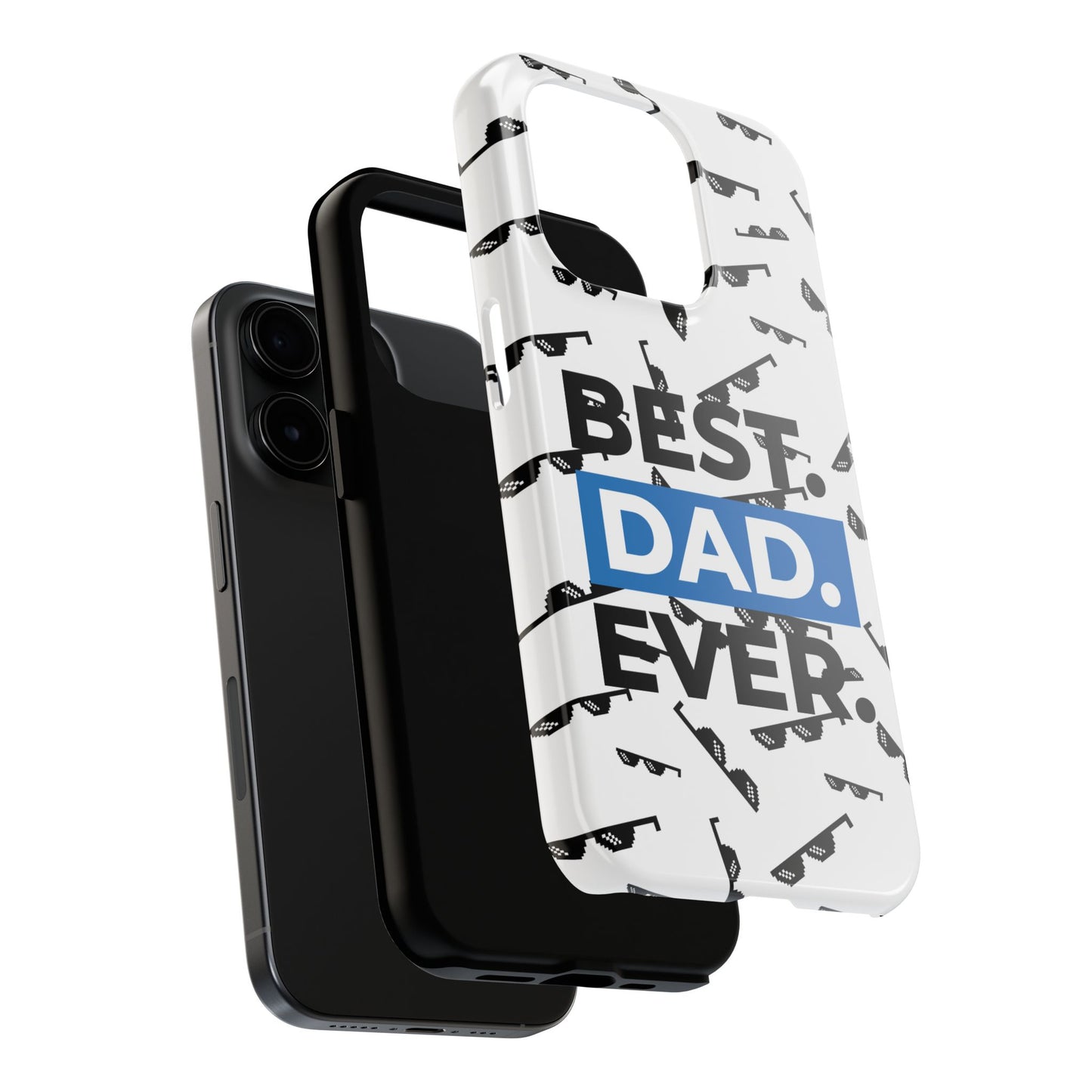 Best Dad Ever Tough Phone Case - Durable & Stylish for Father's Day