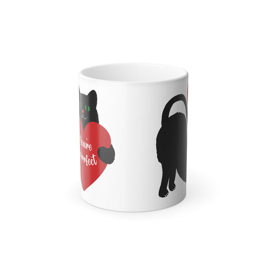 Color Morphing Cat Mug - Heartwarming Gift for Cat Lovers