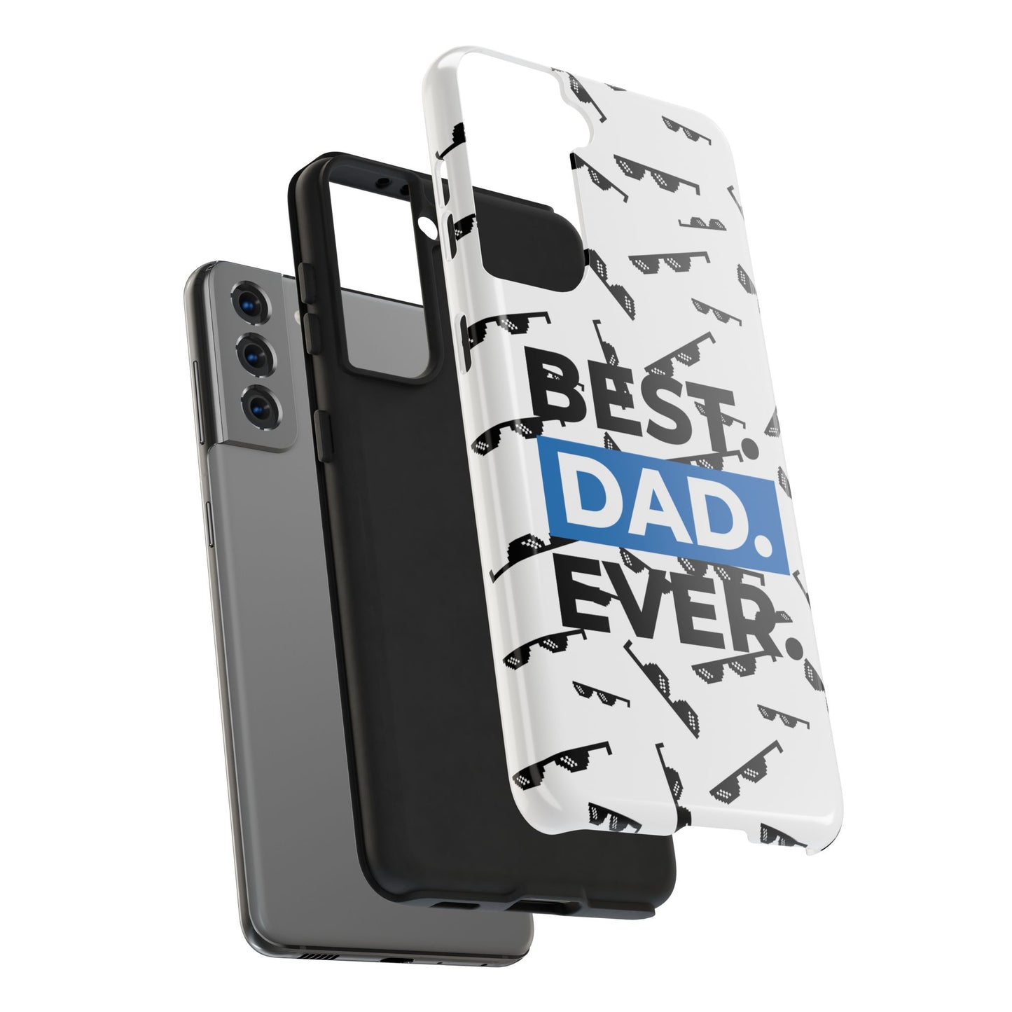 Best Dad Ever Tough Phone Case - Durable & Stylish for Father's Day