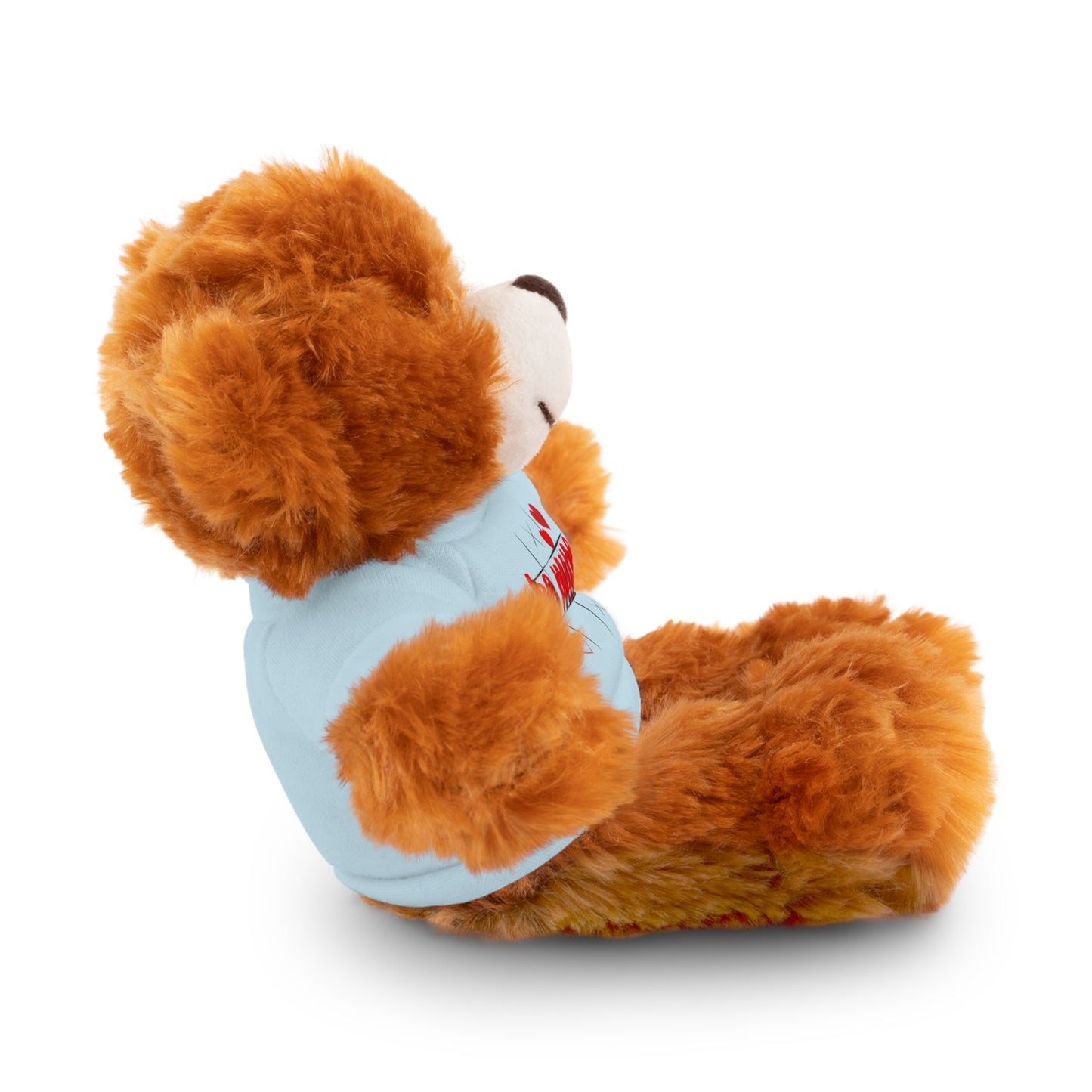 Loveable Stuffed Animal with 'Be Mine' Tee – Perfect Gift for Valentine's Day