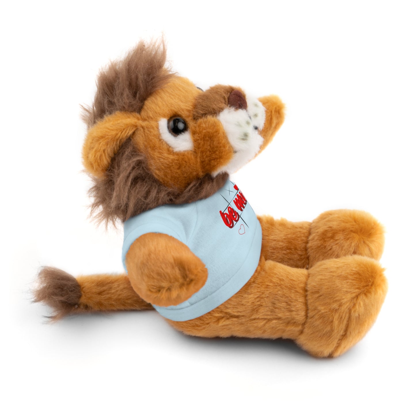 Loveable Stuffed Animal with 'Be Mine' Tee – Perfect Gift for Valentine's Day