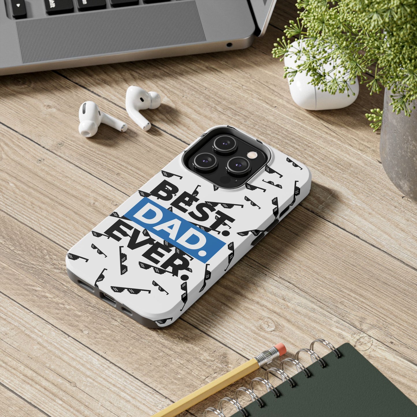 Best Dad Ever Tough Phone Case - Durable & Stylish for Father's Day