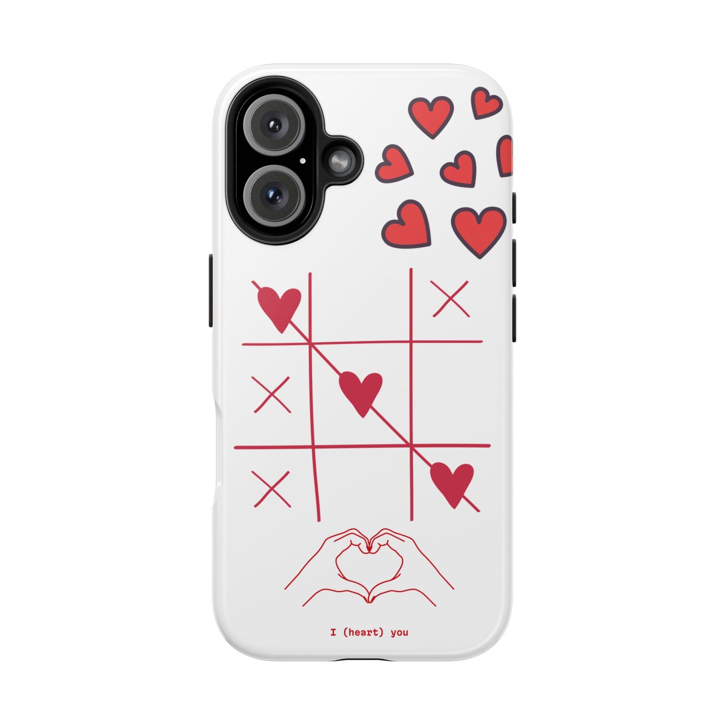 Tik Tac Love Tough Phone Cases